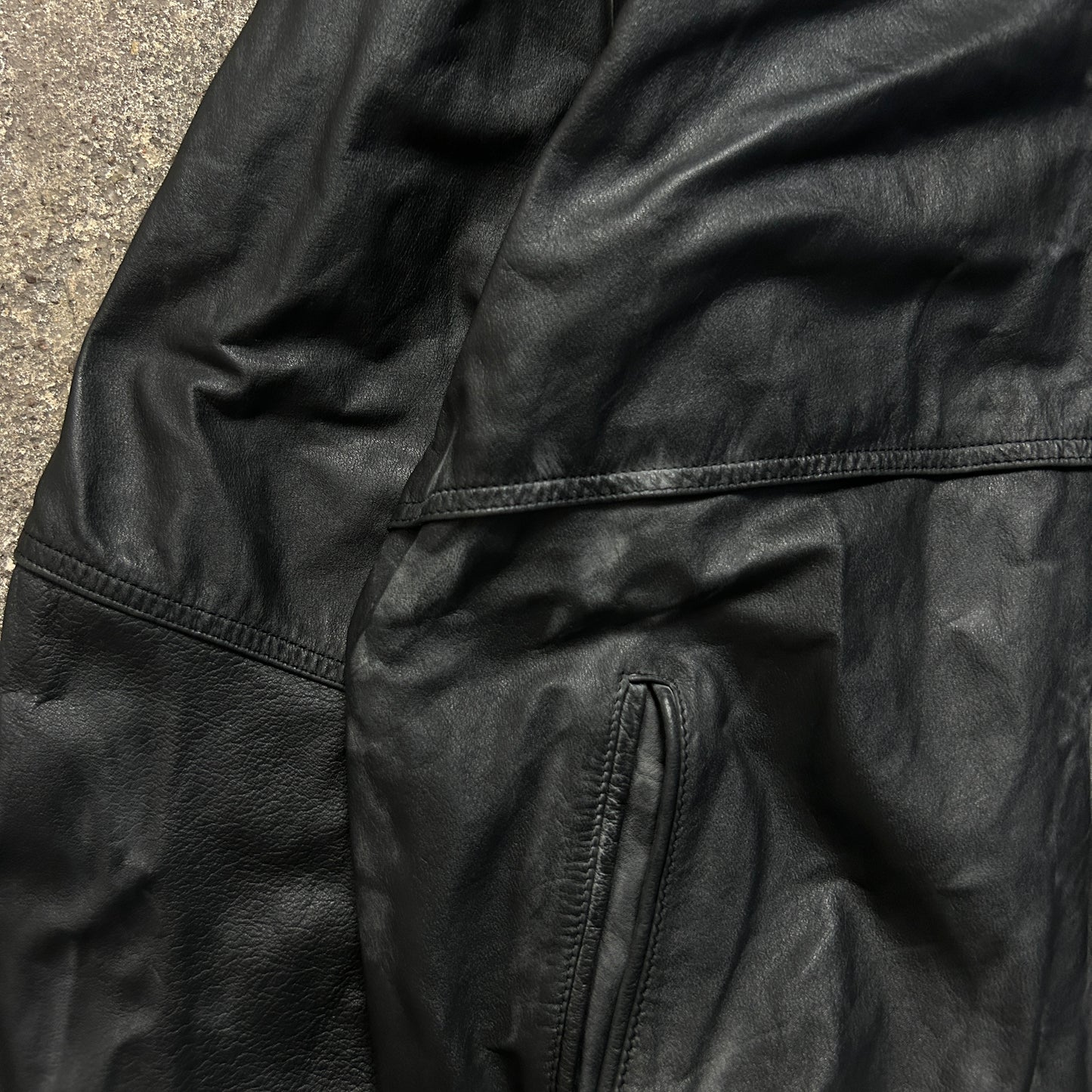 Vintage Leather Jacket (S)