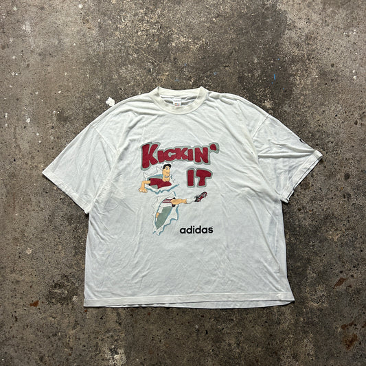 Vintage Bootleg Adidas T-Shirt (XXL)
