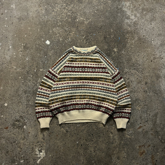 Vintage Knit Sweater (M)