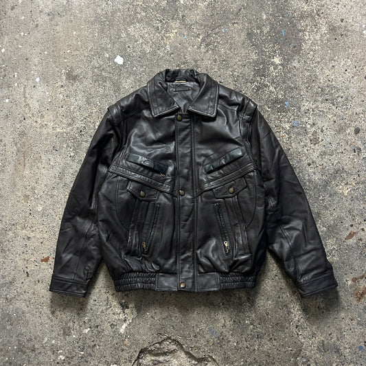 Vintage Leather Jacket (L)