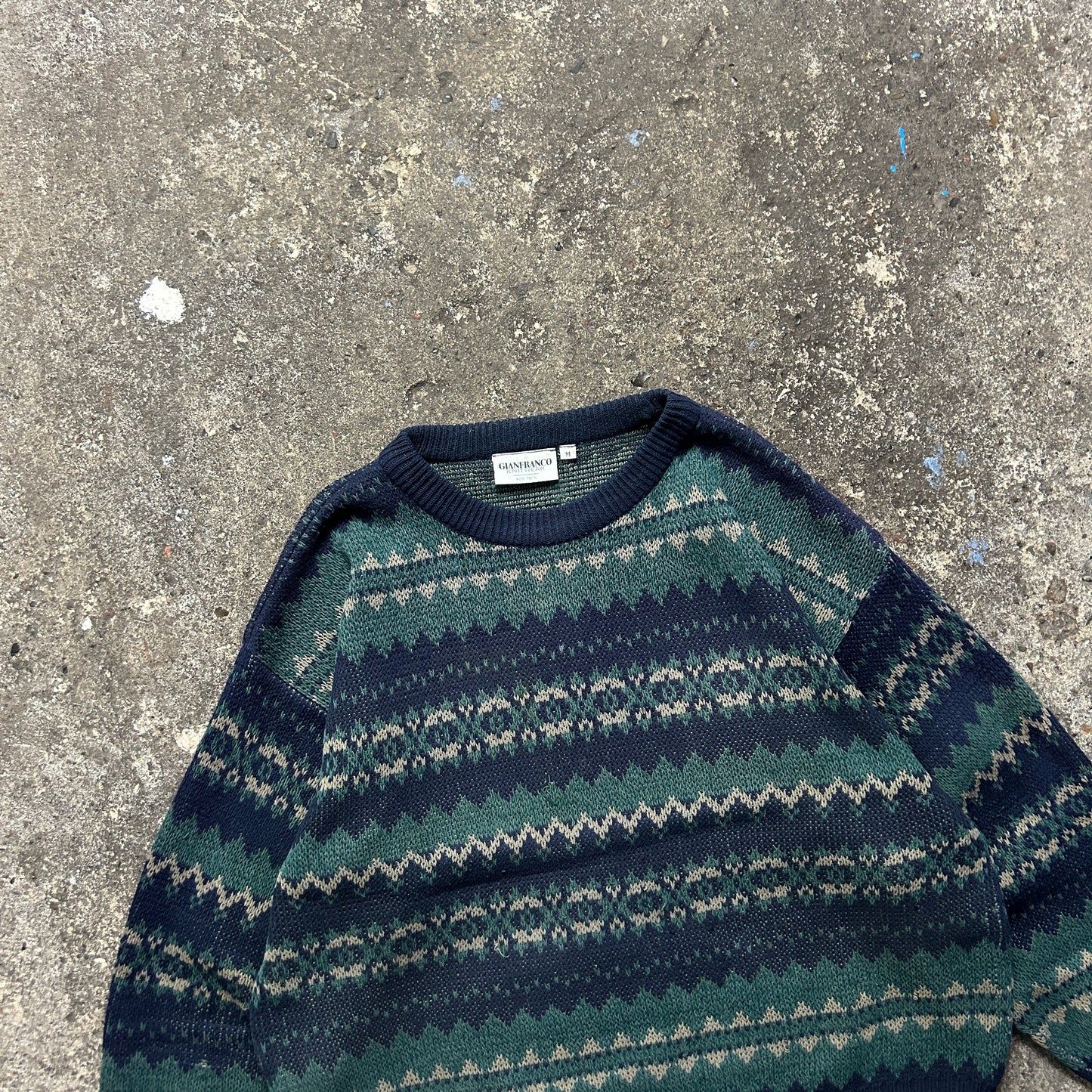 Vintage Knit Sweater (M)