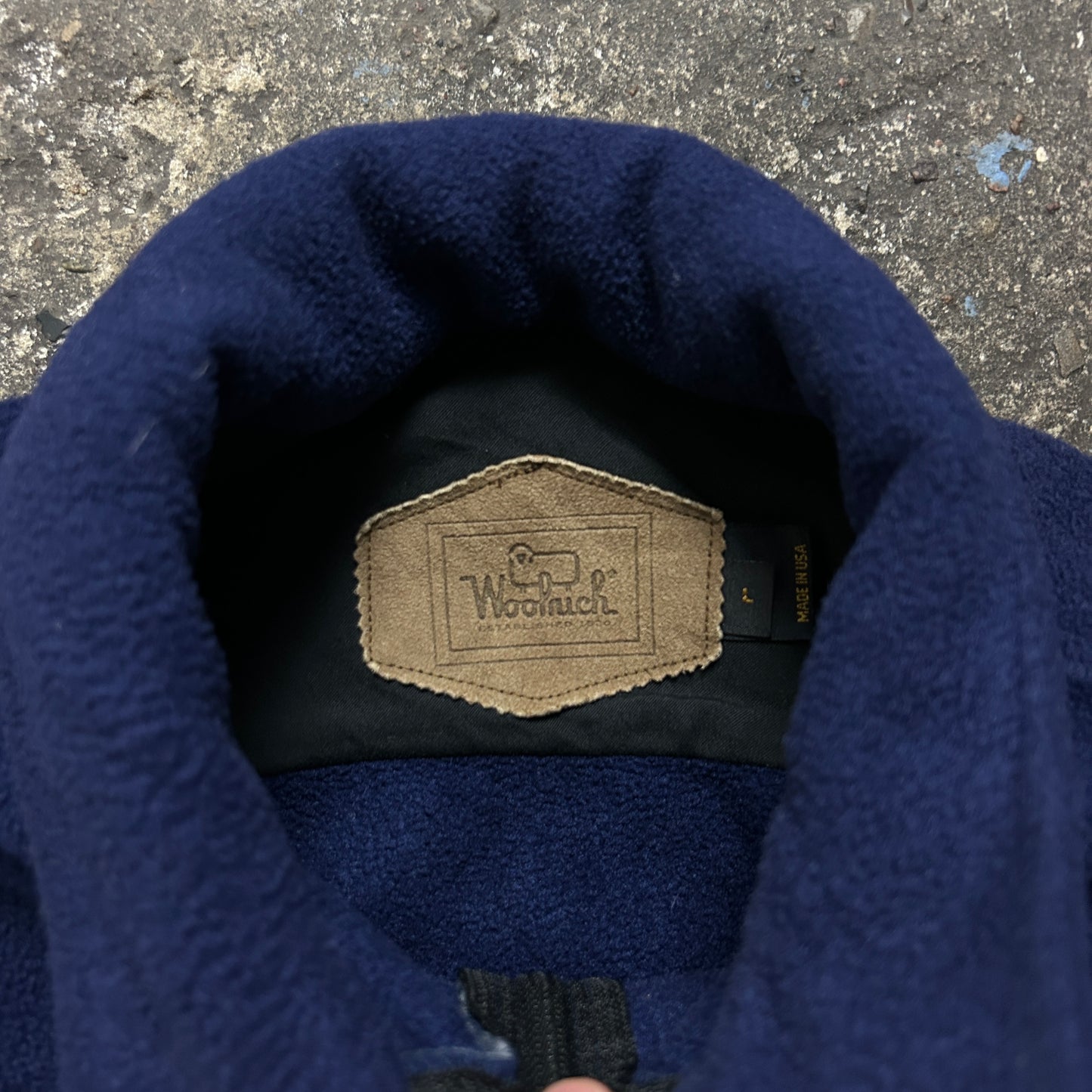 Vintage Woolrich Fleece Zipper (L)