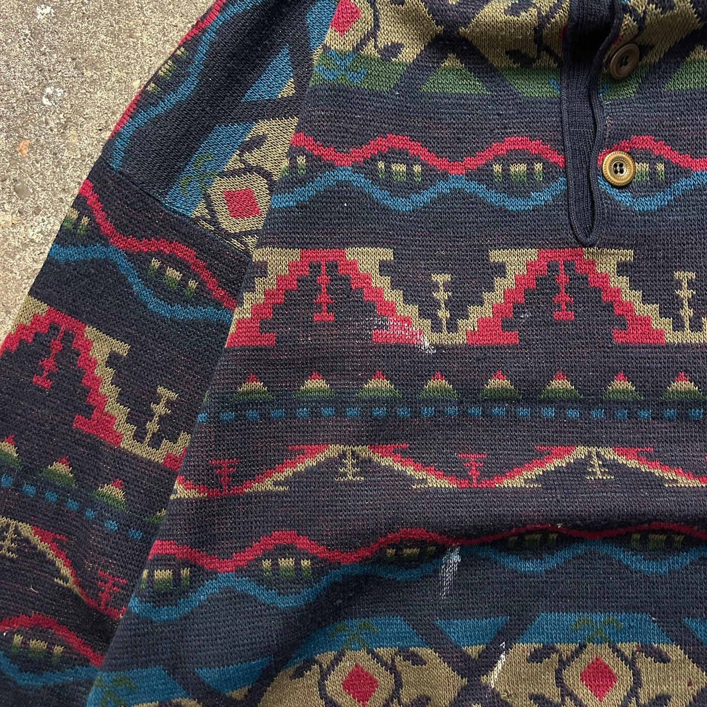 Vintage Knit Sweater (M)