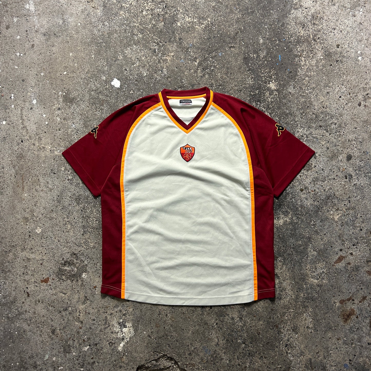 Vintage Kappa AS Roma Jersey (XL)