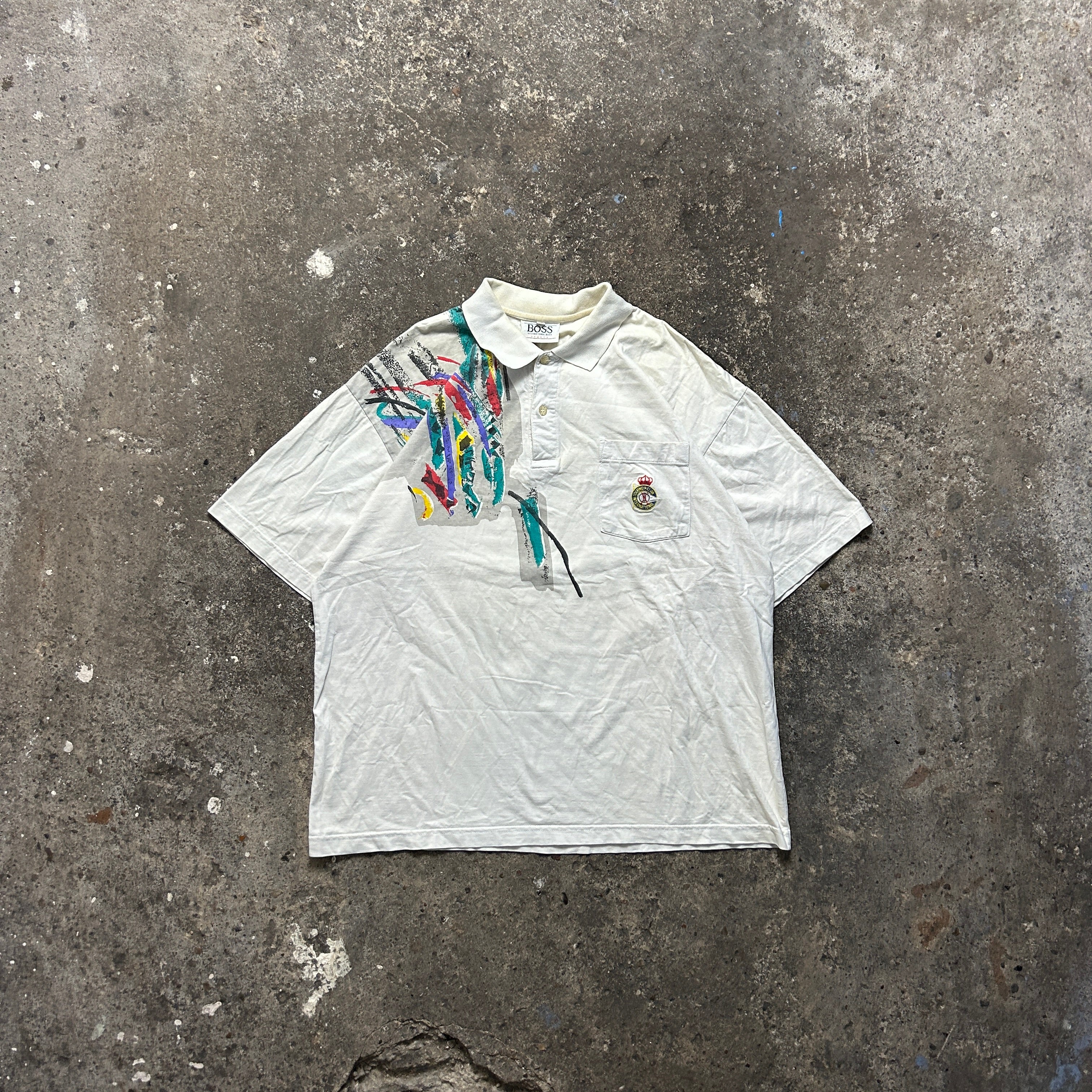 Vintage Hugo Boss Polo Shirt (XL)