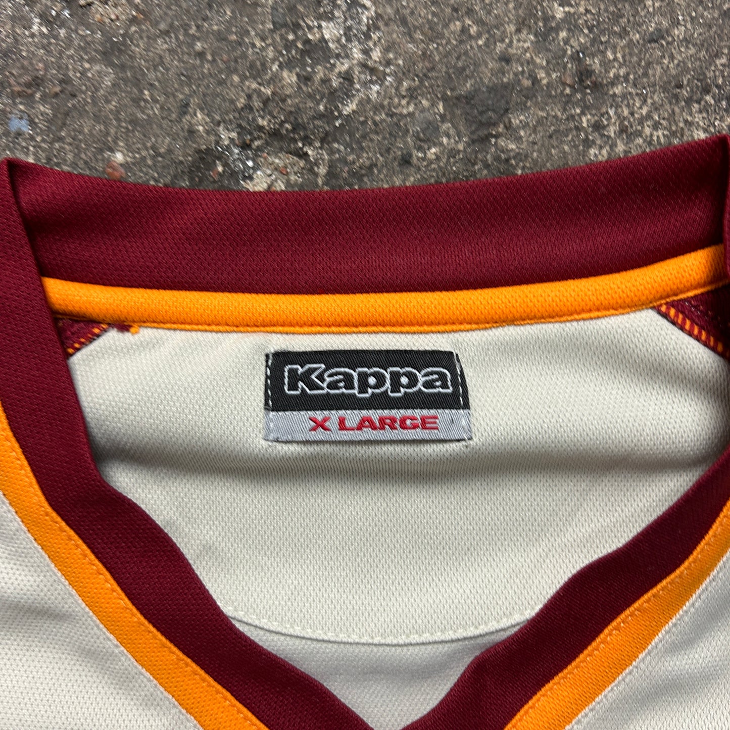 Vintage Kappa AS Roma Jersey (XL)