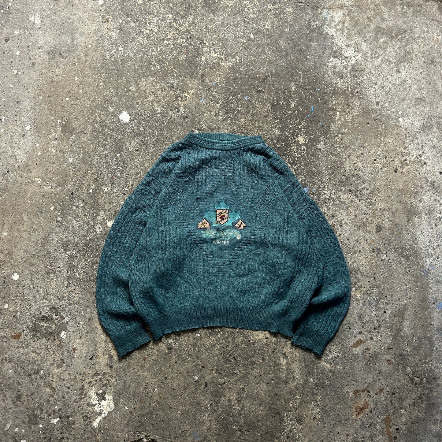 Vintage Knit Sweater (S)