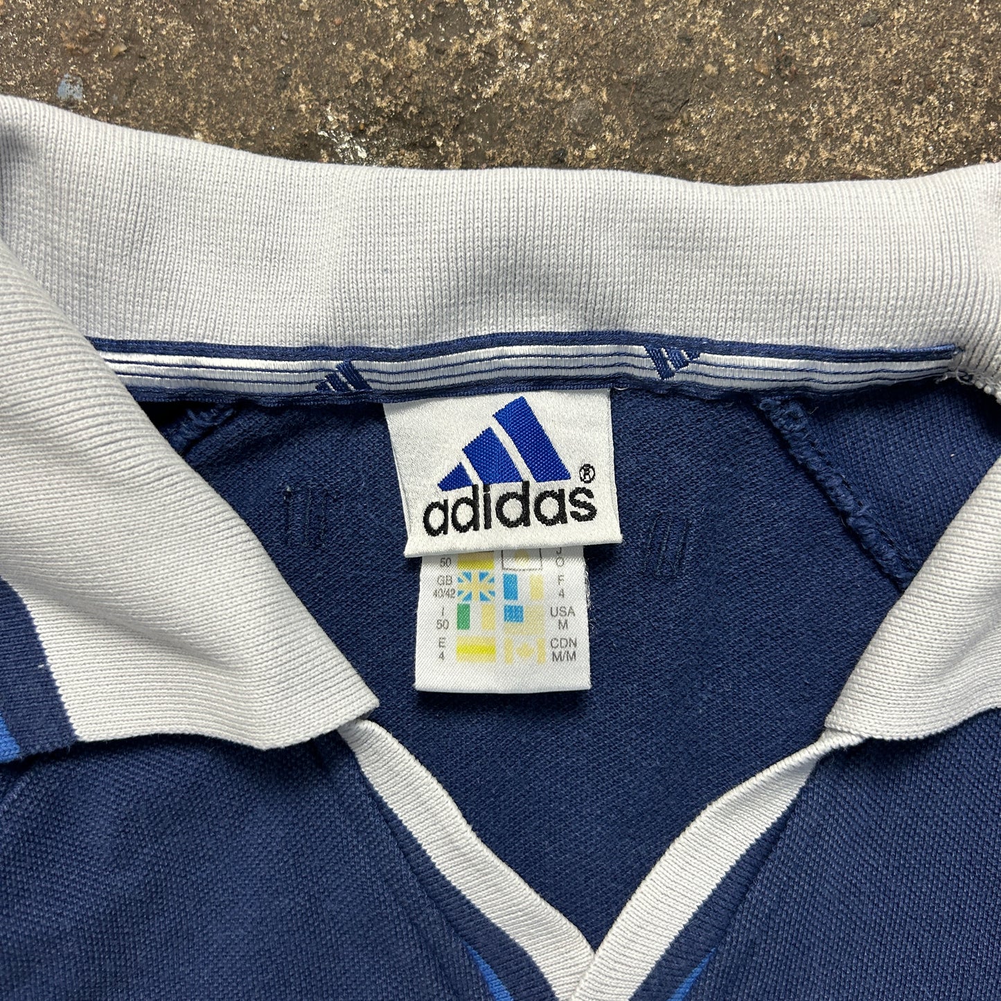 Vintage Adidas Polo Shirt (M)