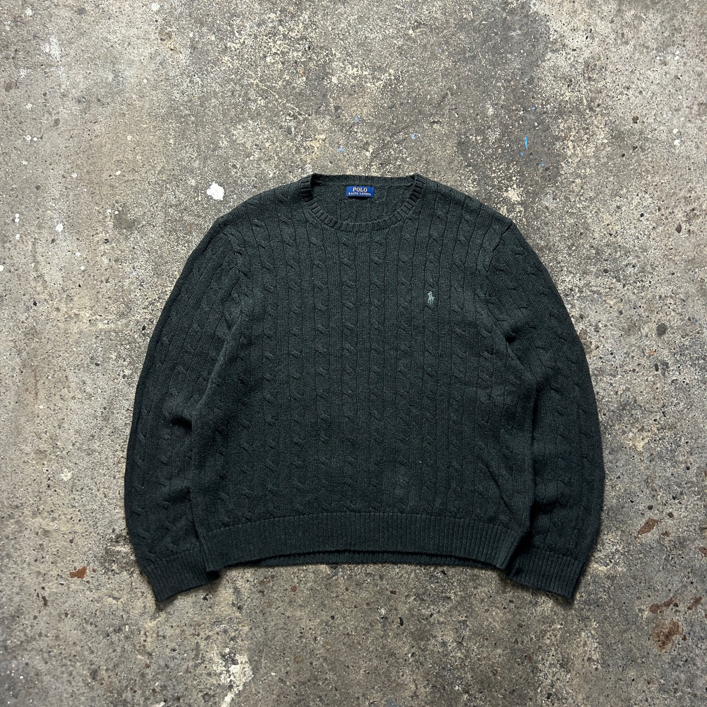 Polo Ralph Lauren Cable Knit Sweater (XL)