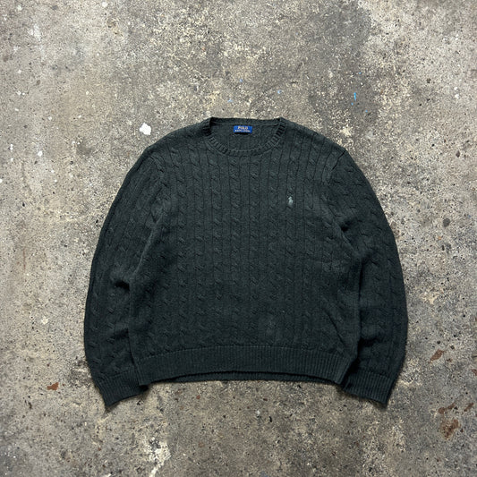 Polo Ralph Lauren Cable Knit Sweater (XL)