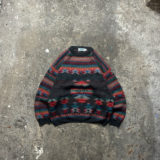 Vintage Knit Sweater (XL)