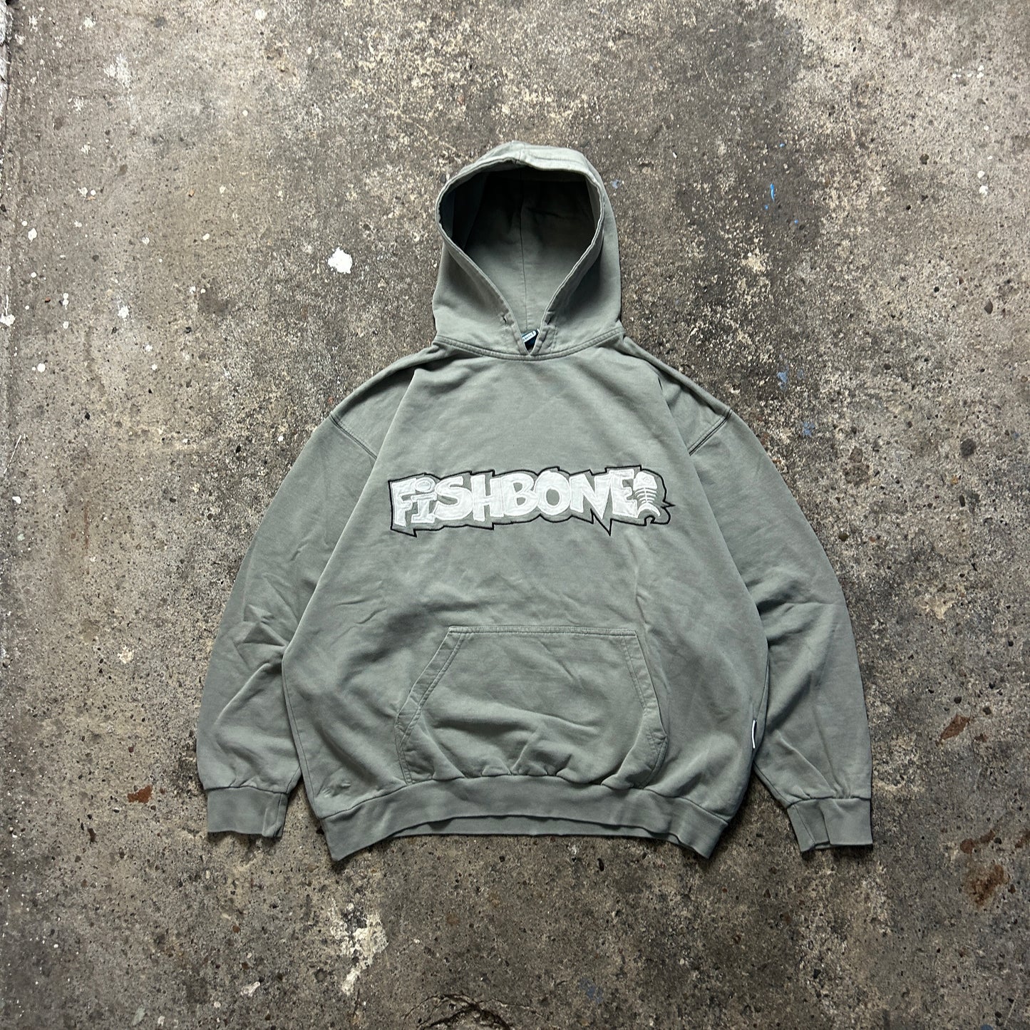 Vintage Fishbone Hoodie (XL)