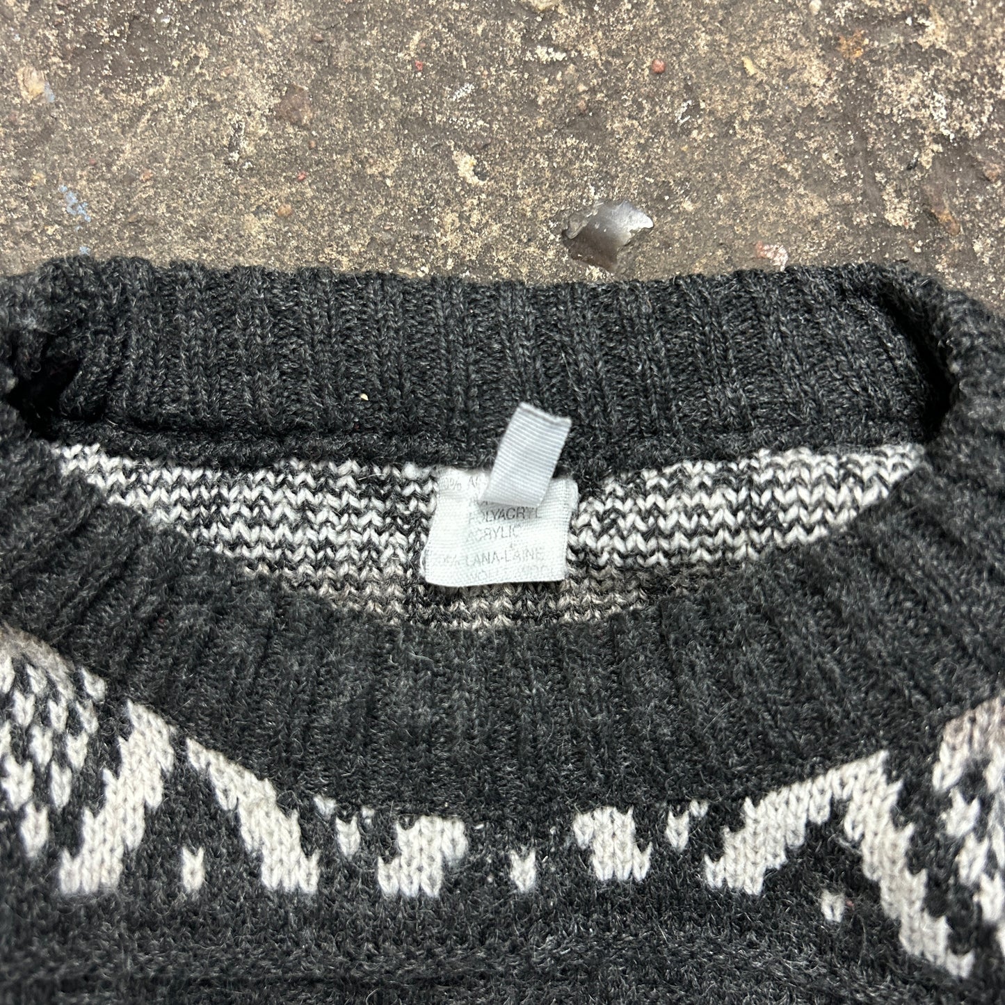 Vintage Knit Sweater (L)