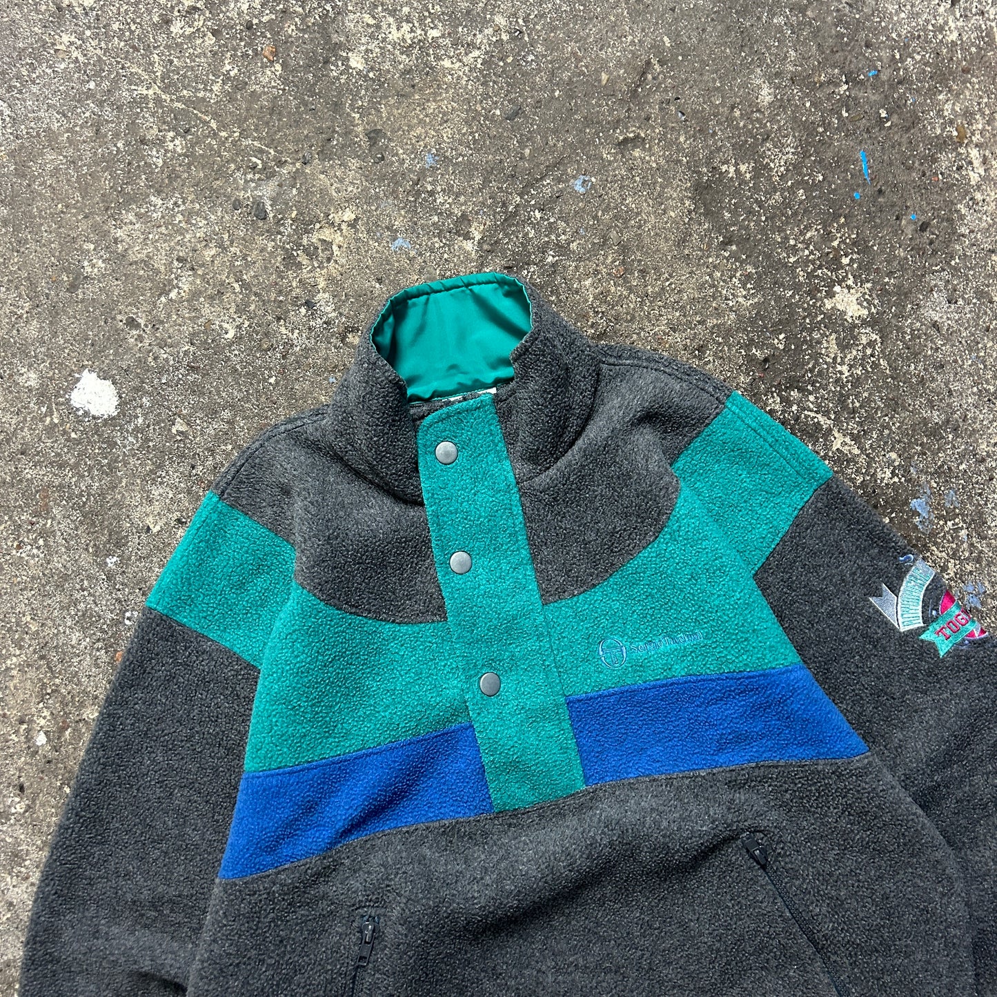 Vintage Sergio Tacchini Fleece Sweater (M)