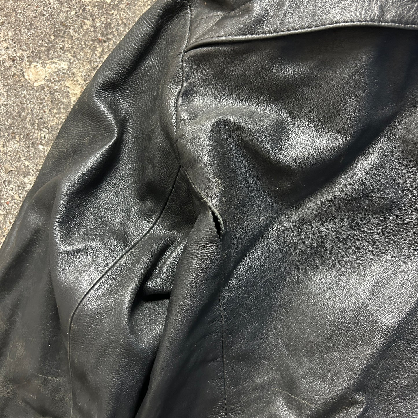 Vintage Leather Jacket (S)