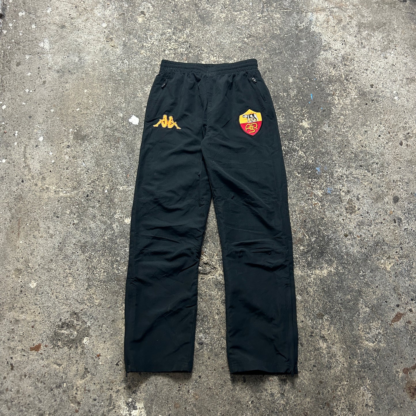Vintage Kappa AS Roma Trackpants (XS)