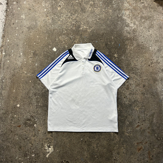 Vintage Adidas Chelsea Polo Shirt Jersey (XL)