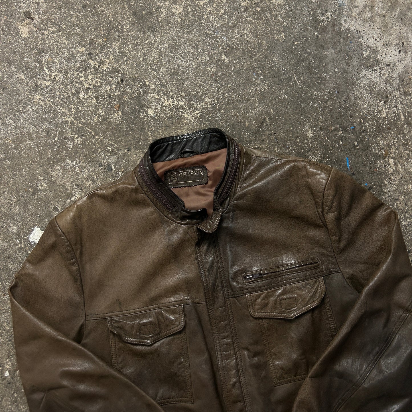 Vintage Leather Jacket (L)