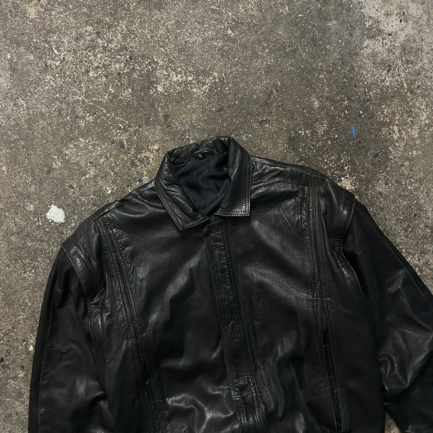 Vintage Leather Jacket (M)