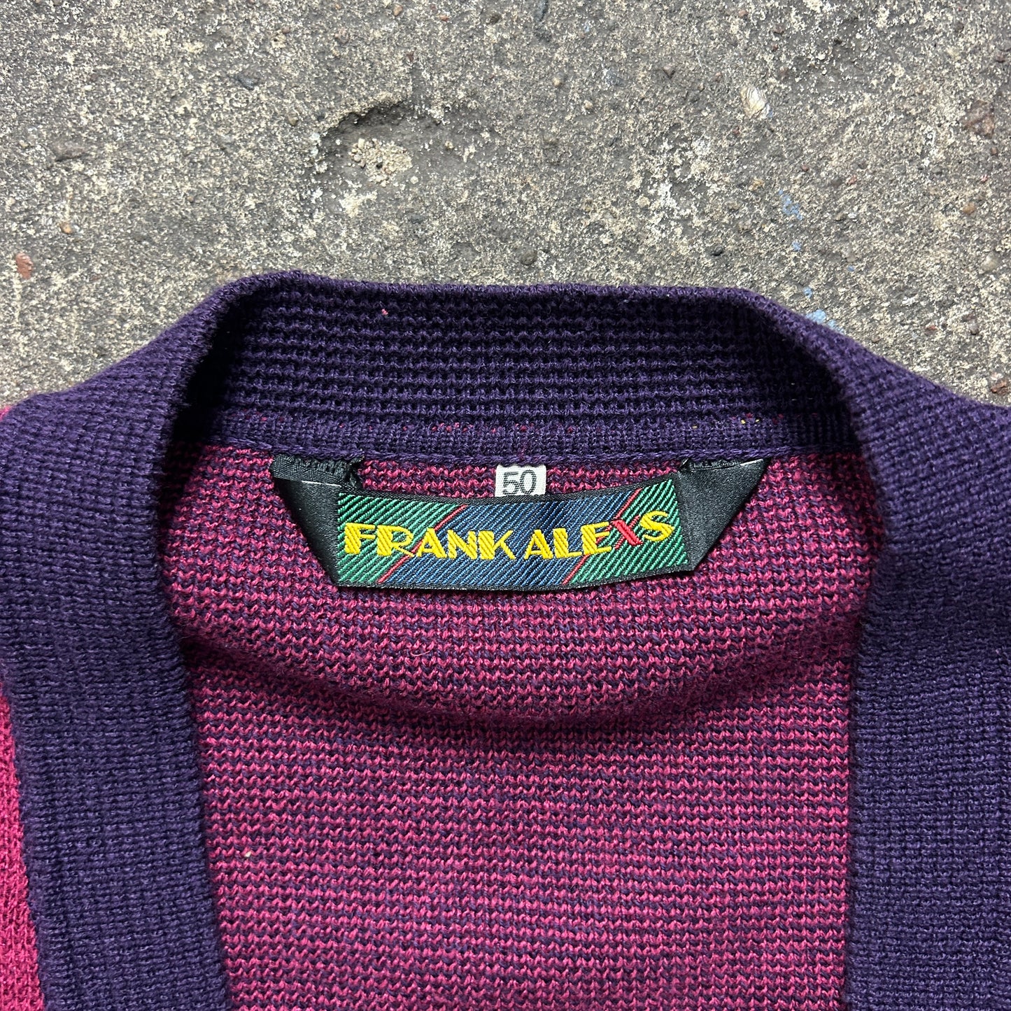 Vintage Knit Cardigan (L)