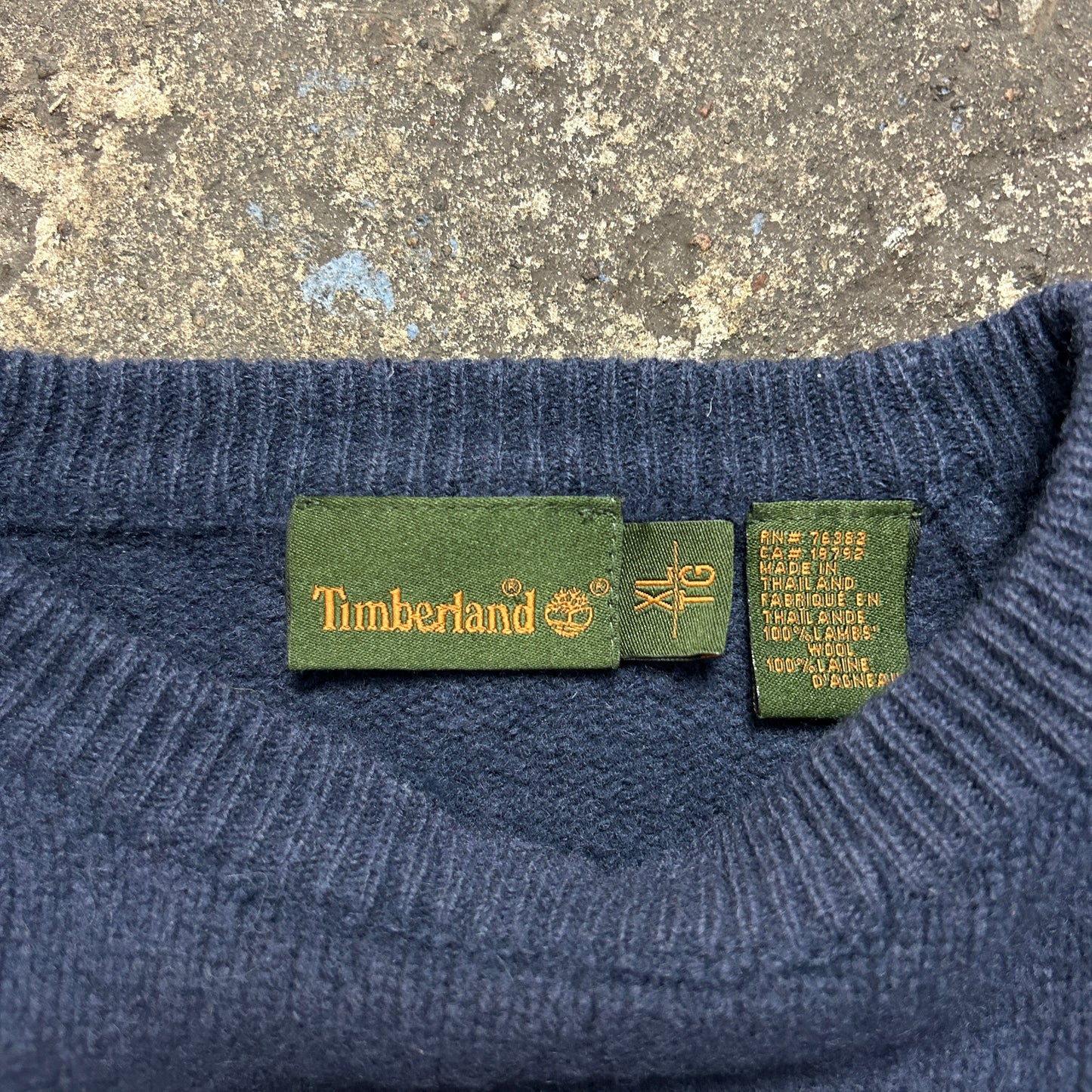 Vintage Timberland Wool Knit Sweater (L)