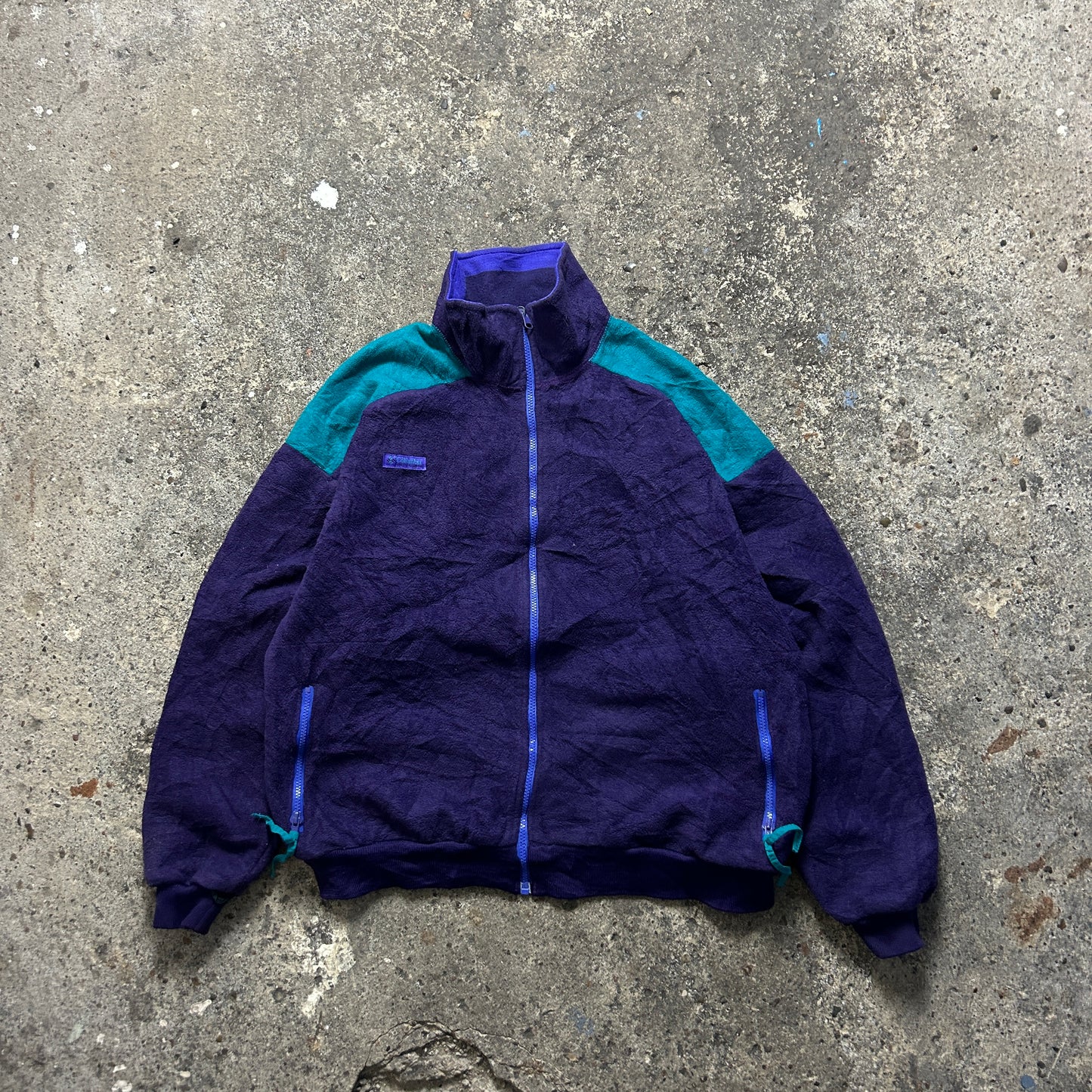 Vintage Columbia Fleece Zipper (XL)
