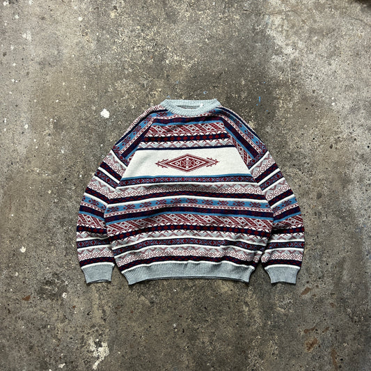 Vintage Knit Sweater (XL)