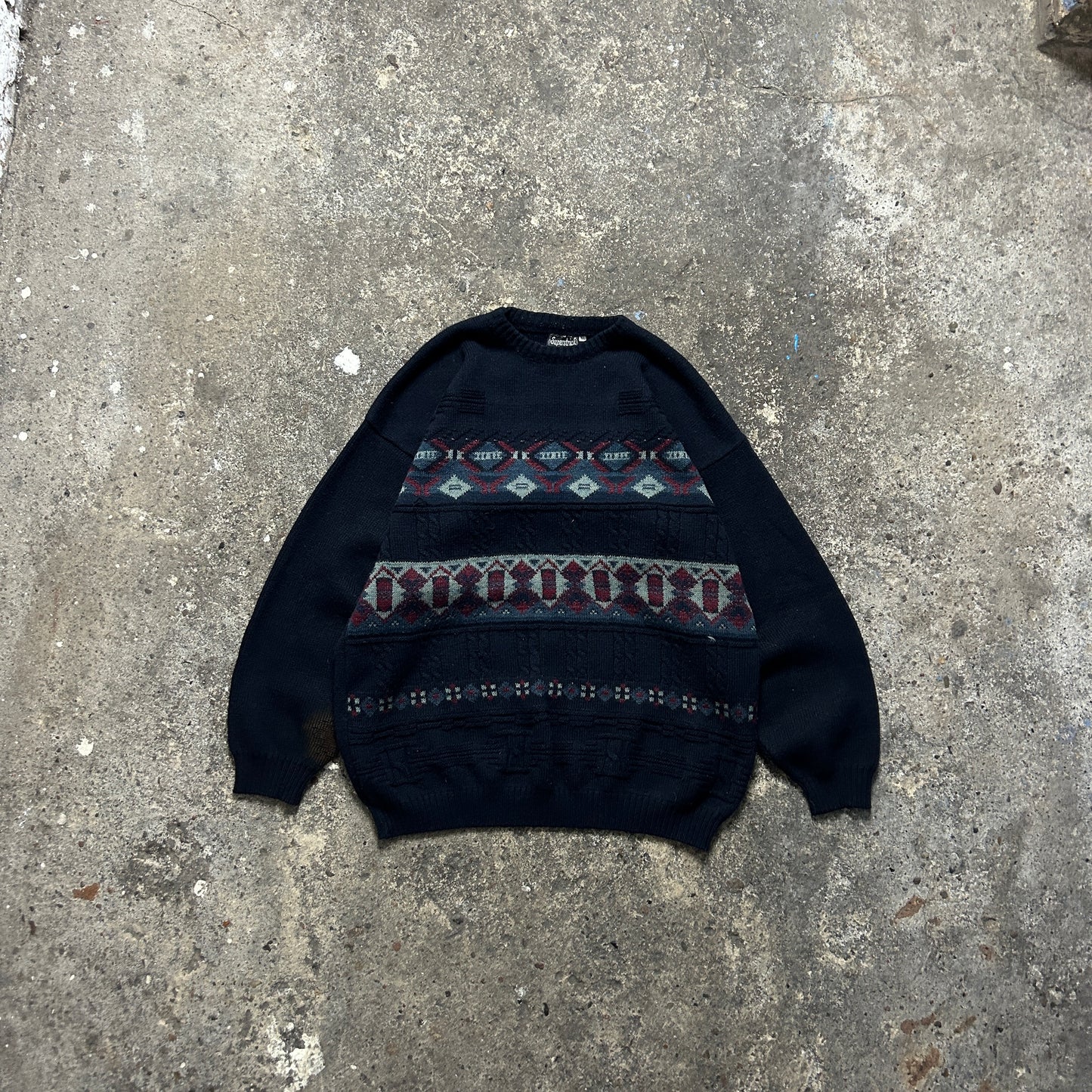 Vintage Knit Sweater (L)