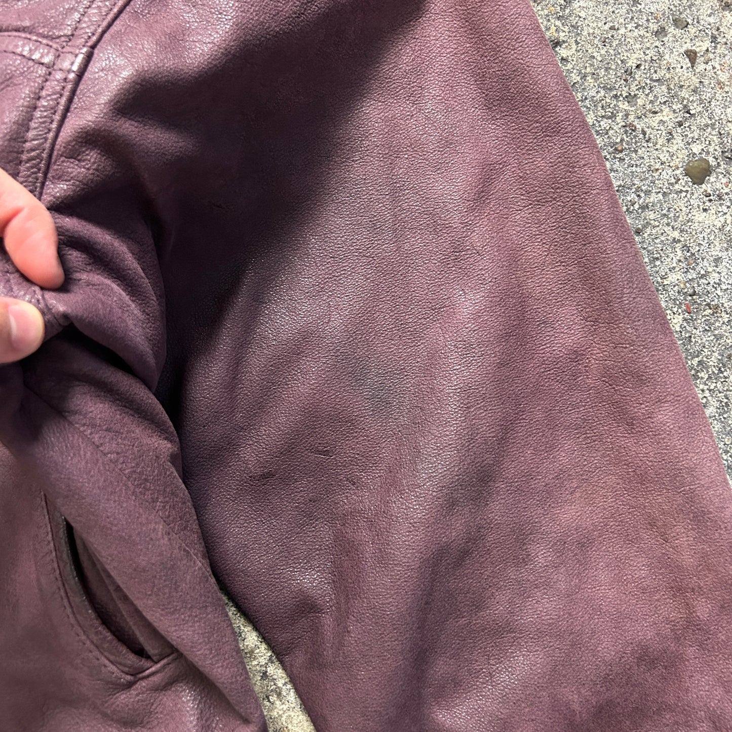 Vintage Leather Jacket (M)