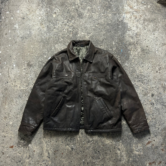 Vintage Leather Jacket (L)