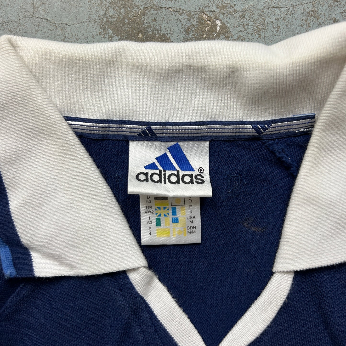 Vintage Adidas Polo Shirt (M)