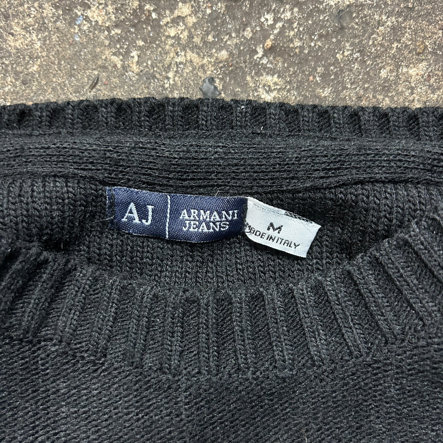 Vintage Bootleg Armani Knit Sweater (M)