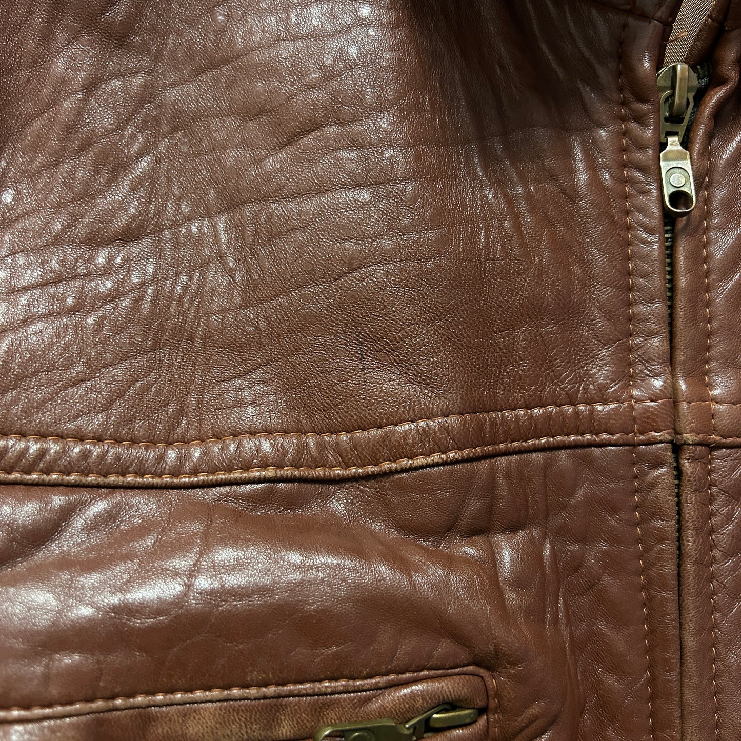 Vintage Leather Jacket (M)