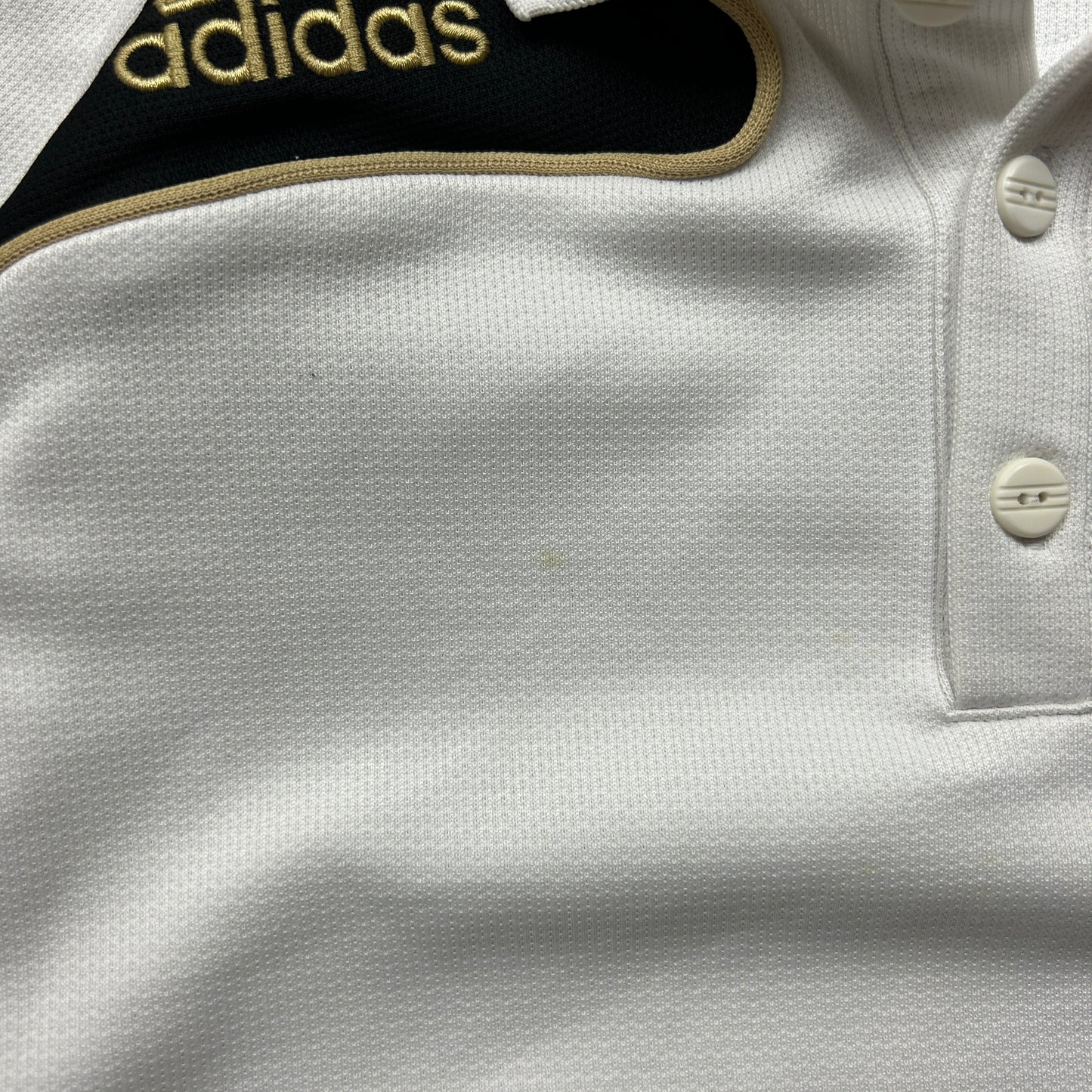 Vintage Adidas Deutschland Polo Shirt (S)