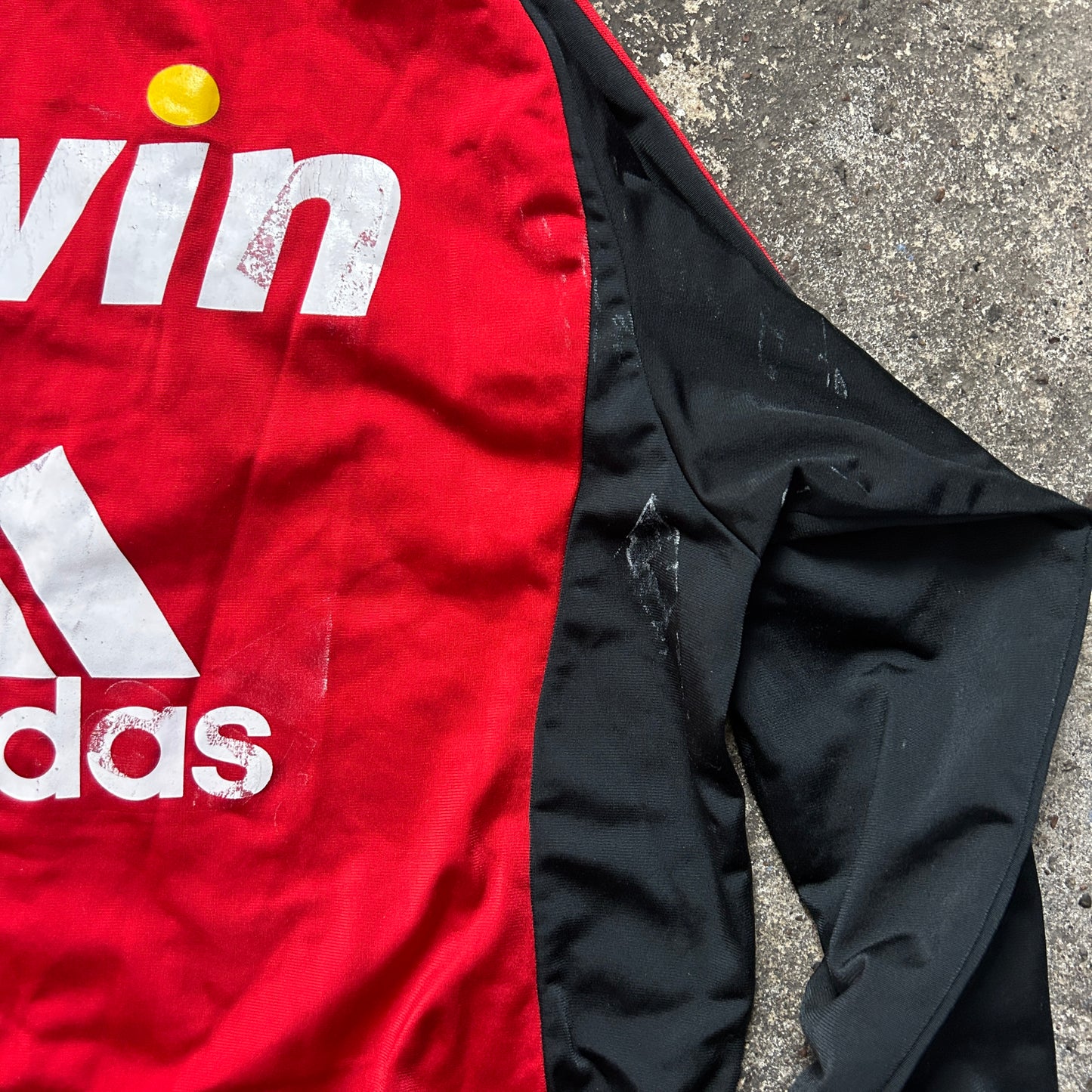 Vintage Adidas AC Milan Trackjacket (M)