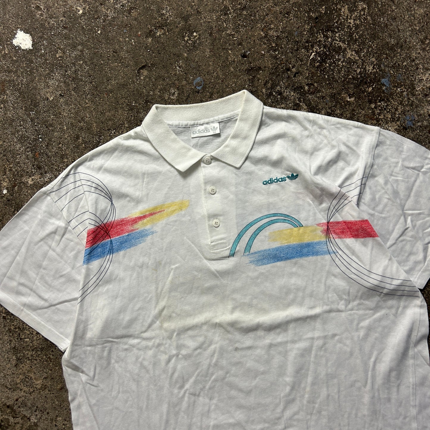Vintage Adidas Polo Shirt (XL)
