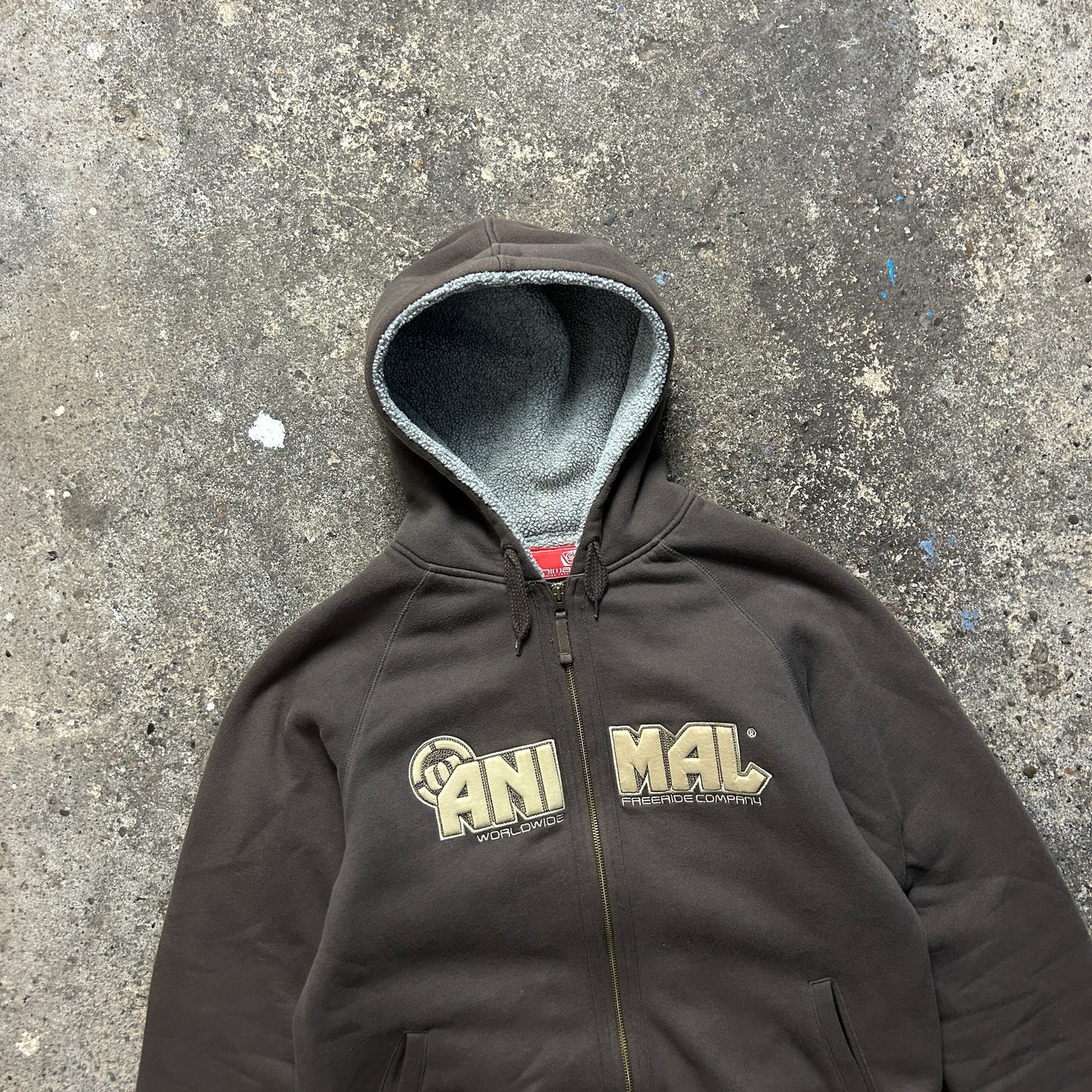 Vintage Animal Heavy Zipper (L)