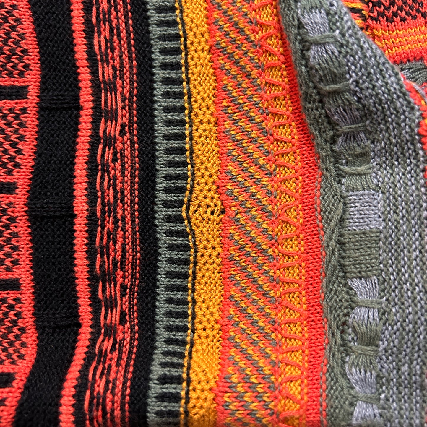 Vintage Coogi Style Knit Sweater (S)