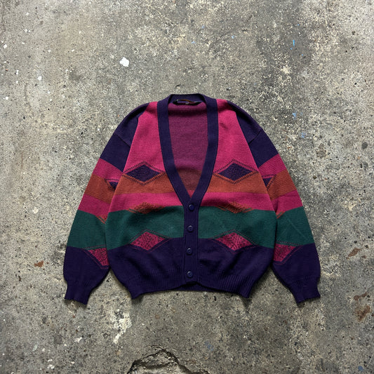 Vintage Knit Cardigan (L)