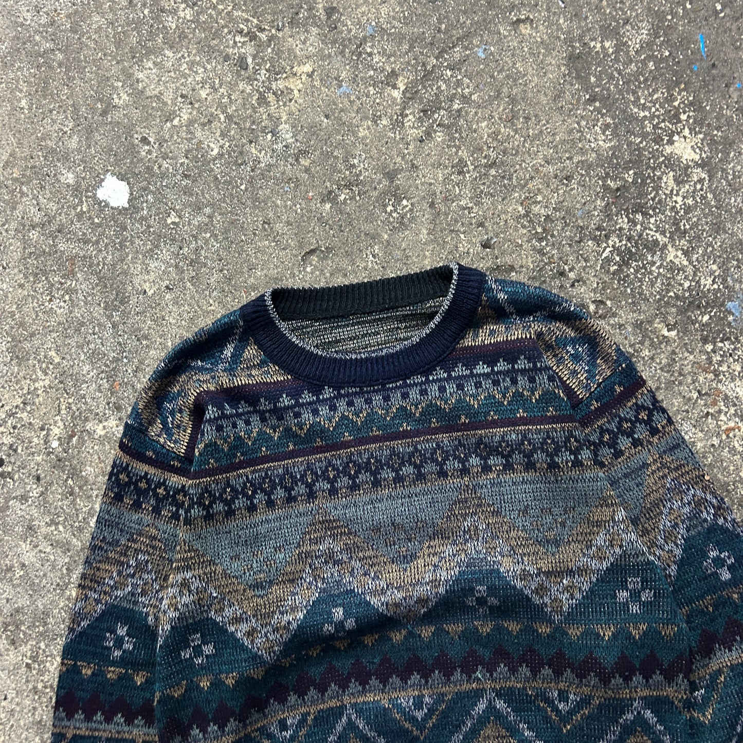 Vintage Knit Sweater (M)