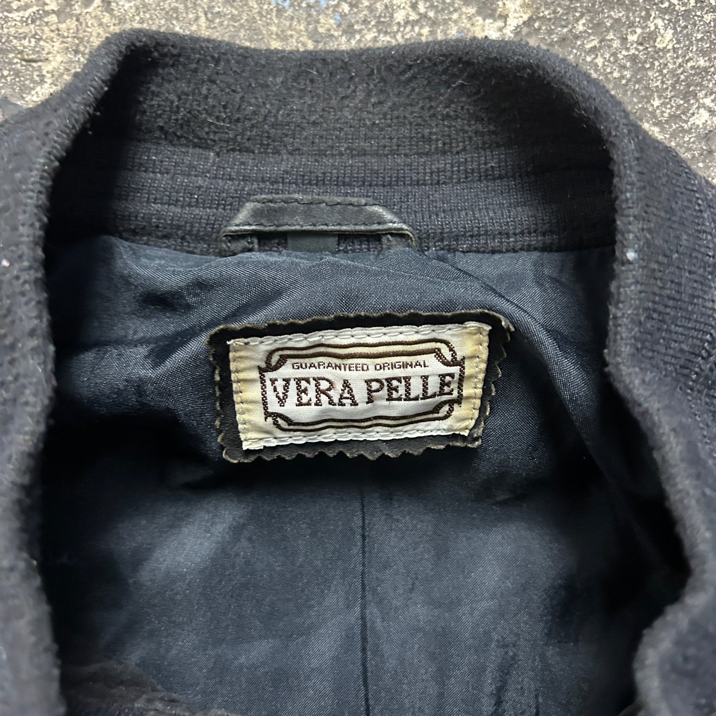 Vintage Leather Jacket (L)