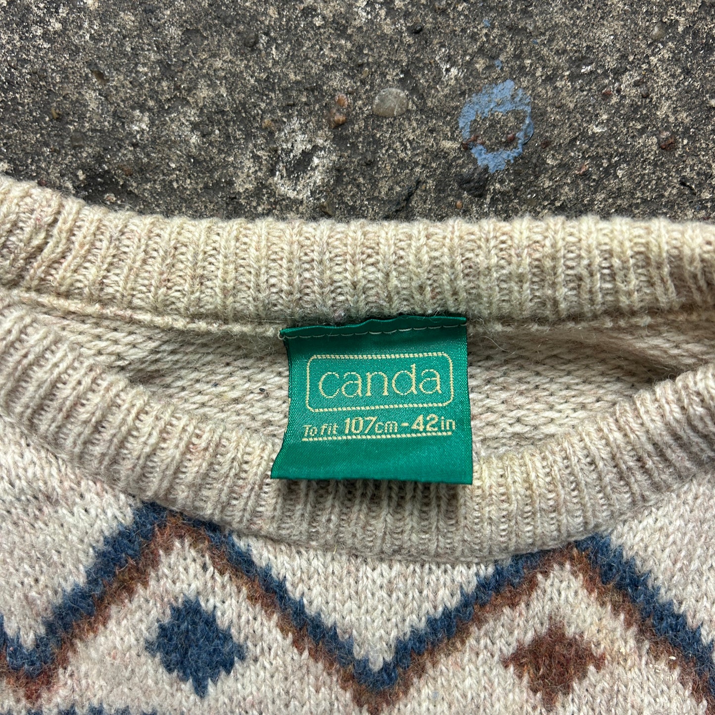 Vintage Knit Sweater (L)
