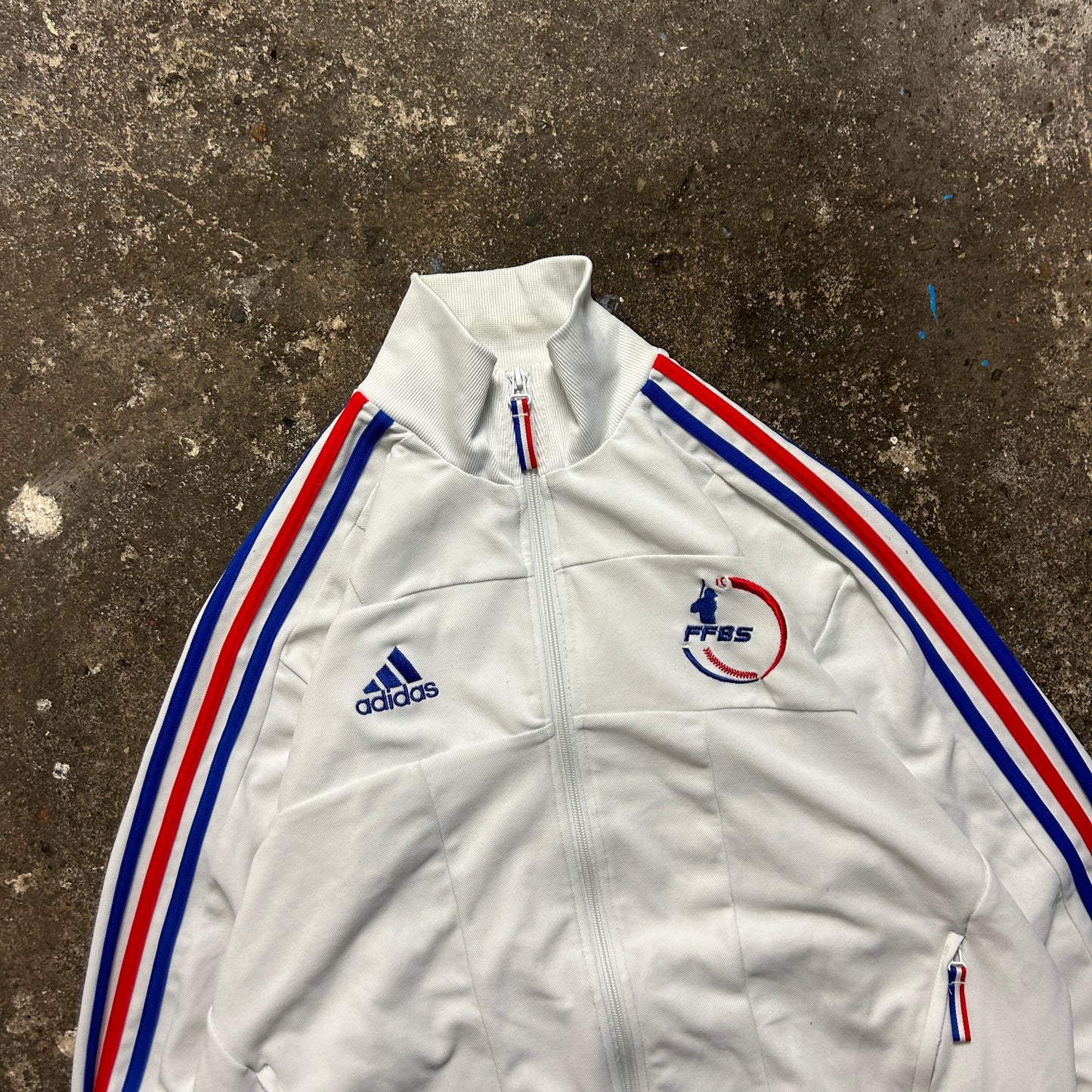 Vintage Adidas France Baseball Trackjacket (M)