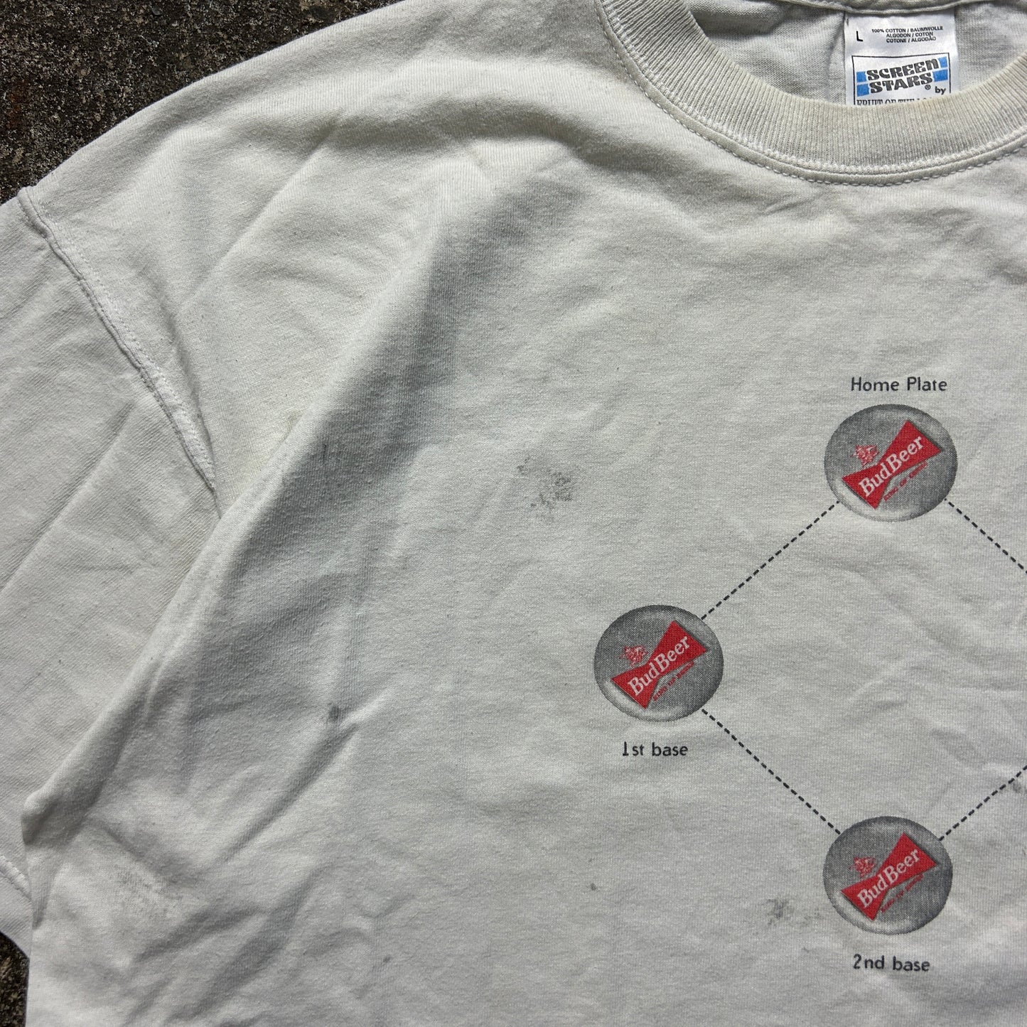 Vintage Budweiser T-Shirt (L)