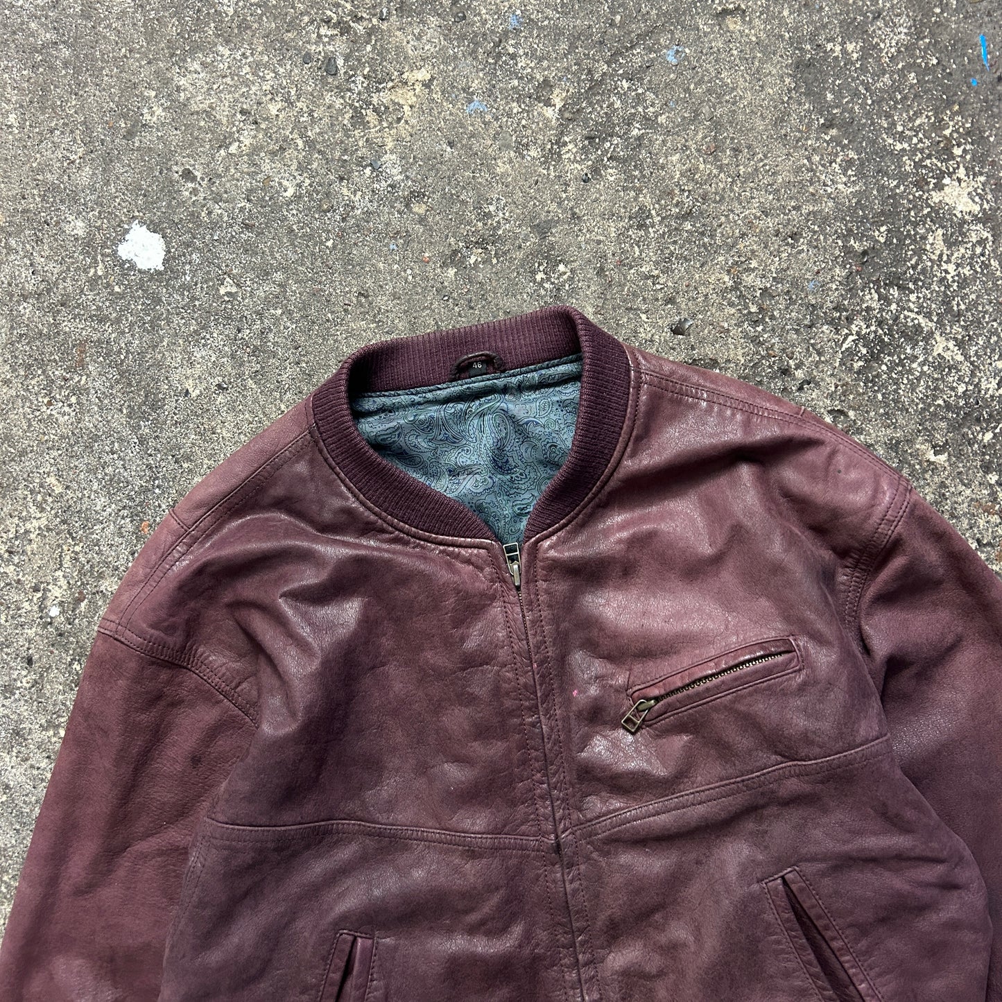 Vintage Leather Jacket (M)