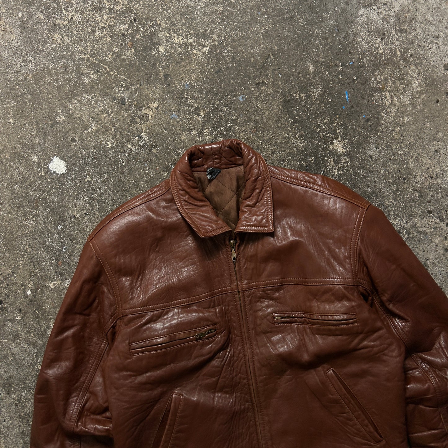 Vintage Leather Jacket (M)