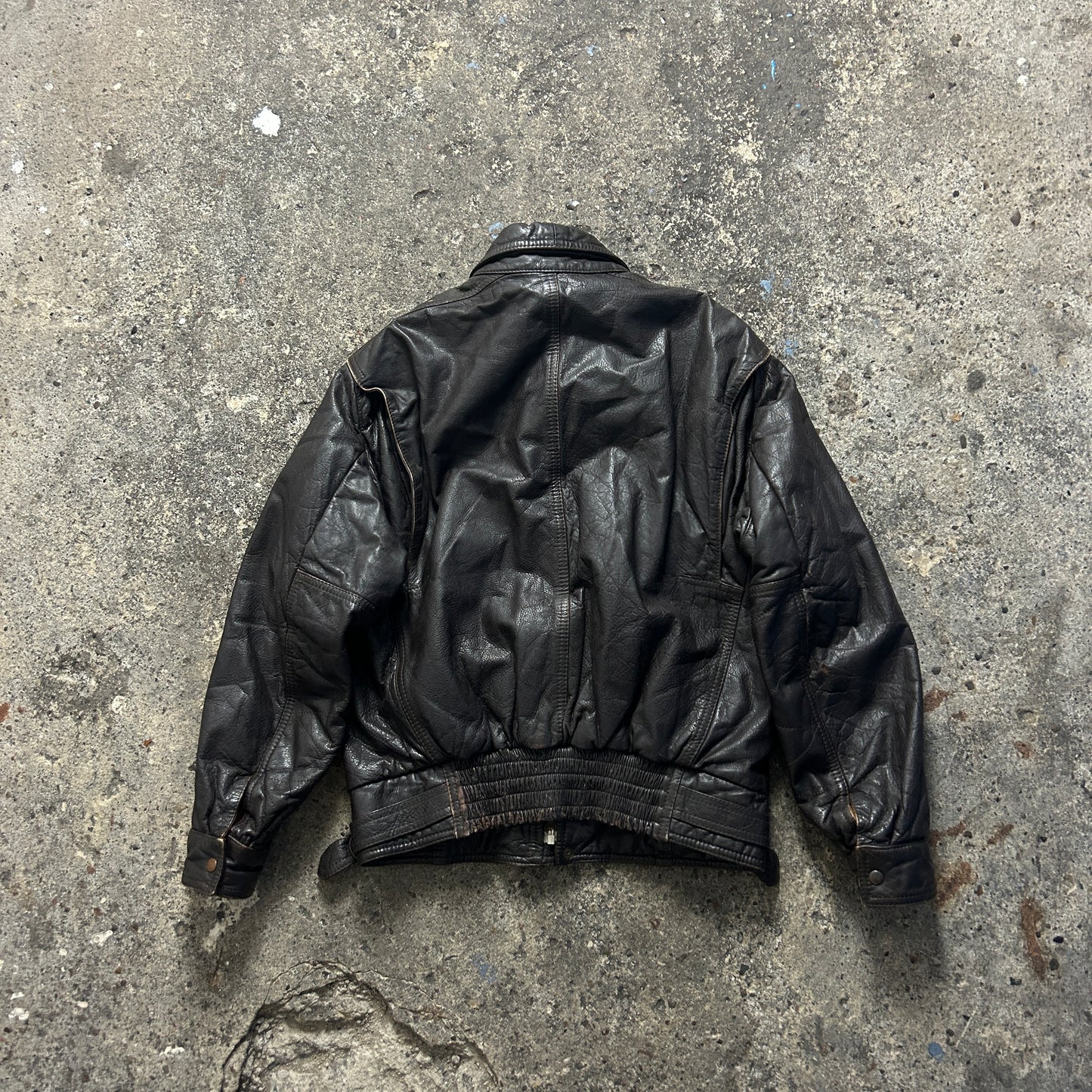 Vintage Leather Jacket (M)