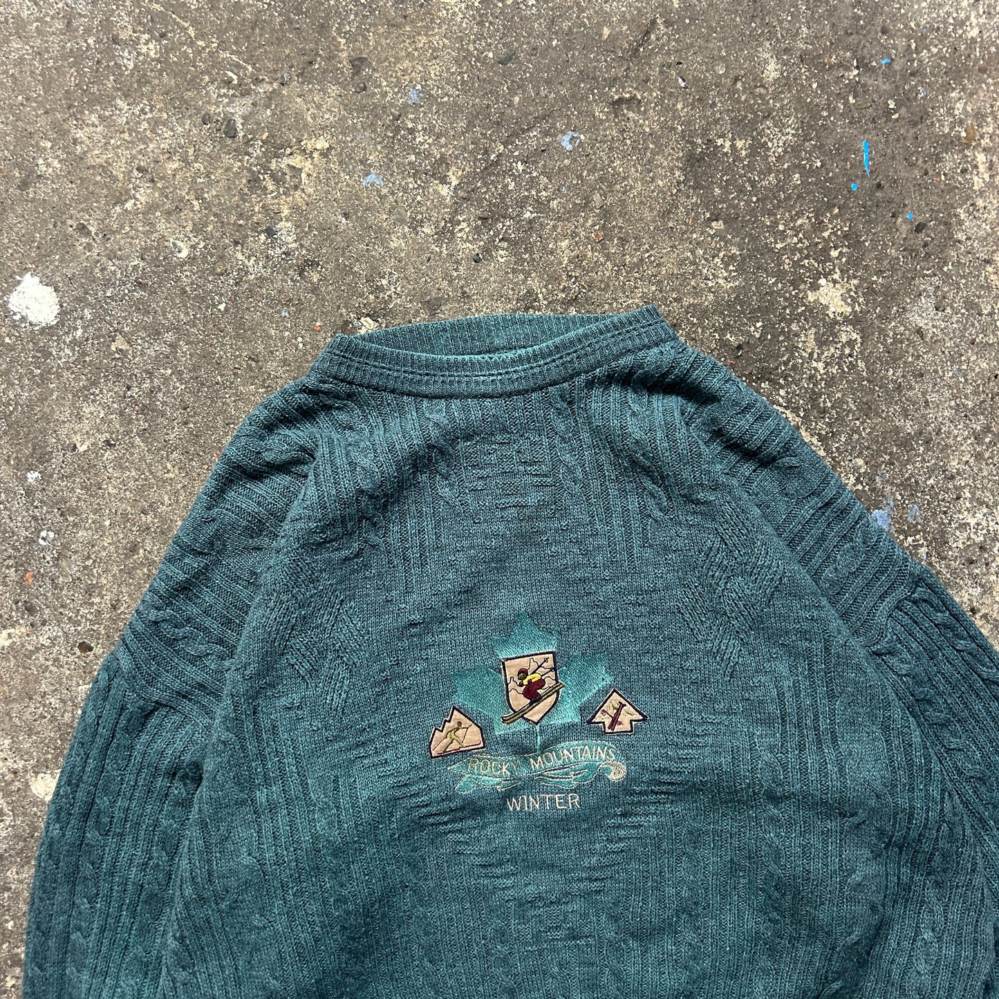 Vintage Knit Sweater (S)