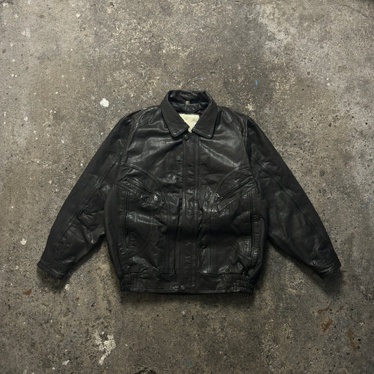 Vintage Leather Jacket (L)