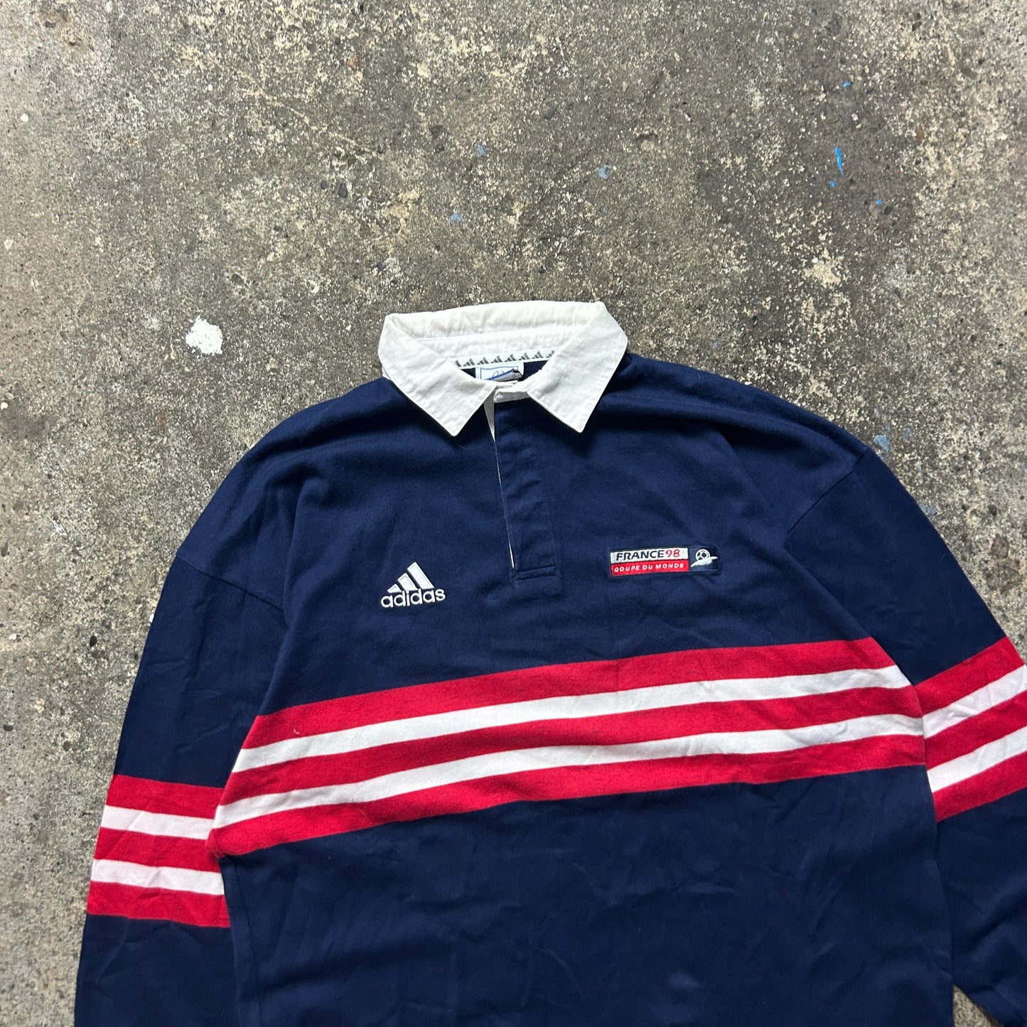Vintage Adidas France 98 Longsleeve (XL)